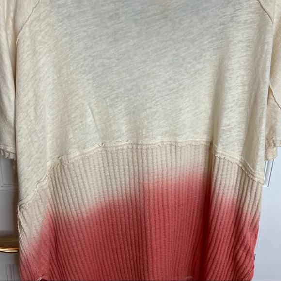 We The Free Cream and Pink Gradient Tee - Picture 9 of 11